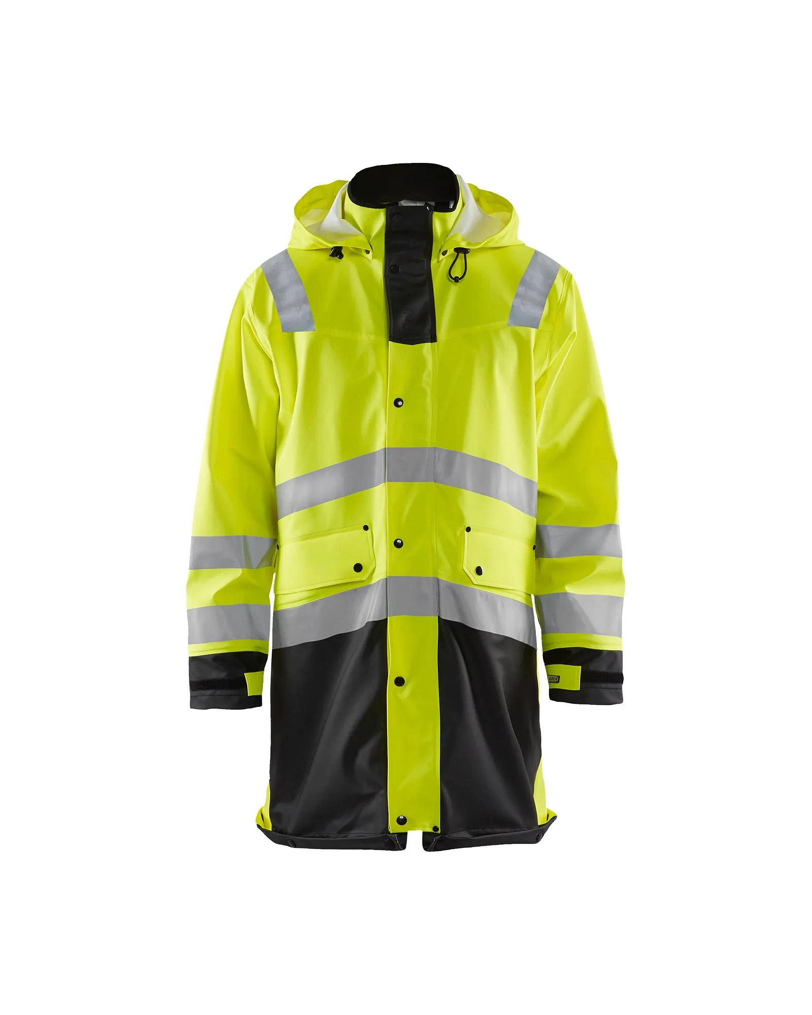 Blaklader Men's US Hi-Vis Level 2 Rain Coat