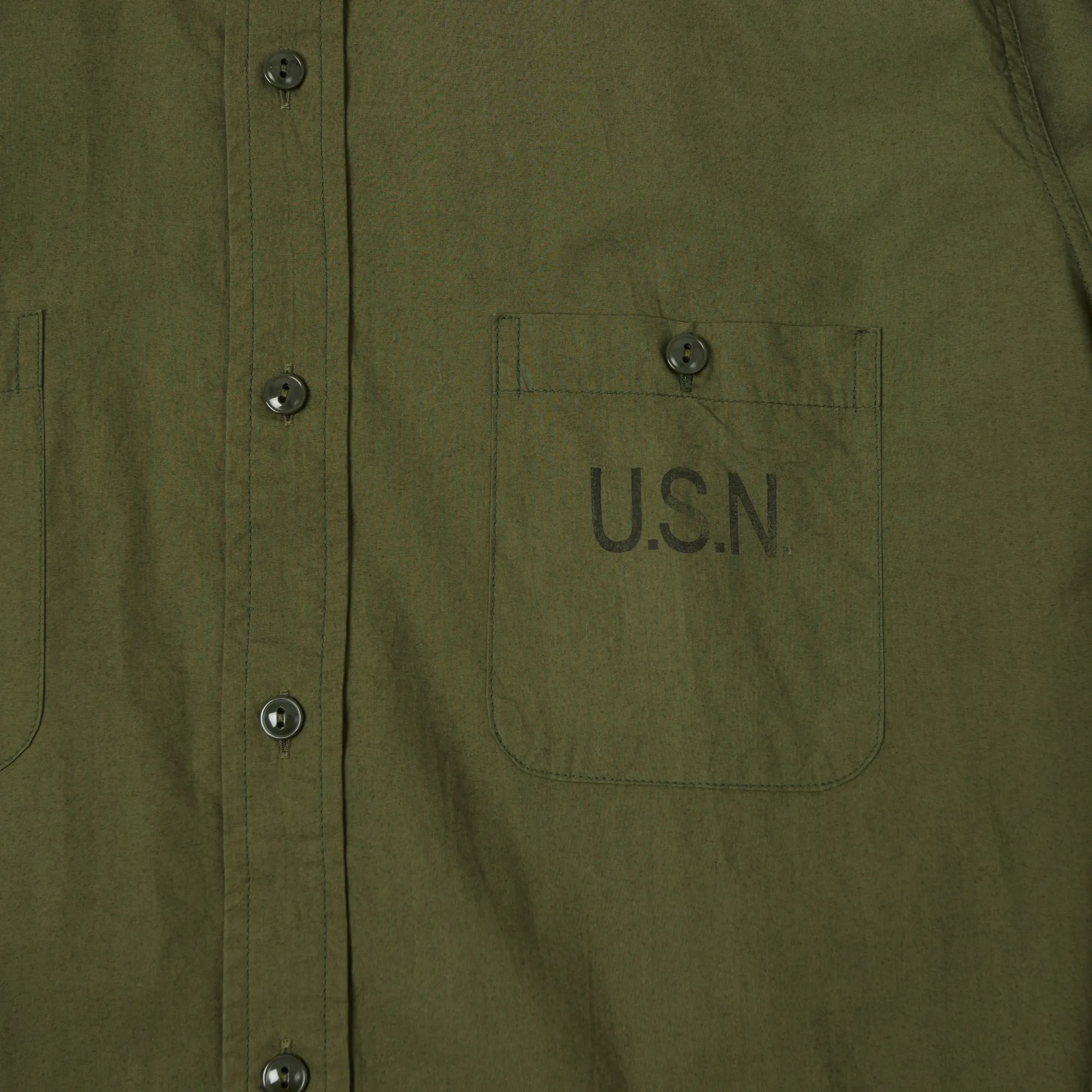 Buzz Rickson's N-3 Utility Work Shirt - Olive