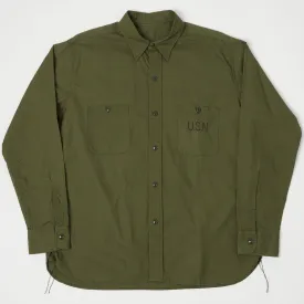 Buzz Rickson's N-3 Utility Work Shirt - Olive