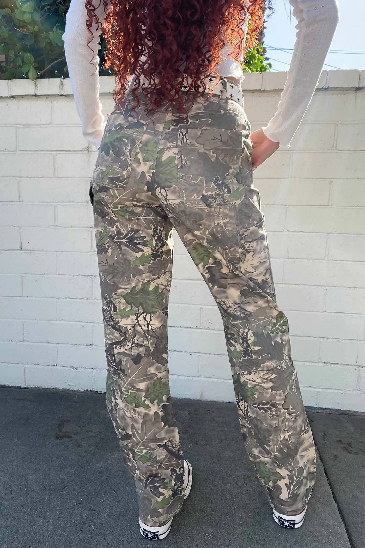 Cargo Camo Wide Leg Pants