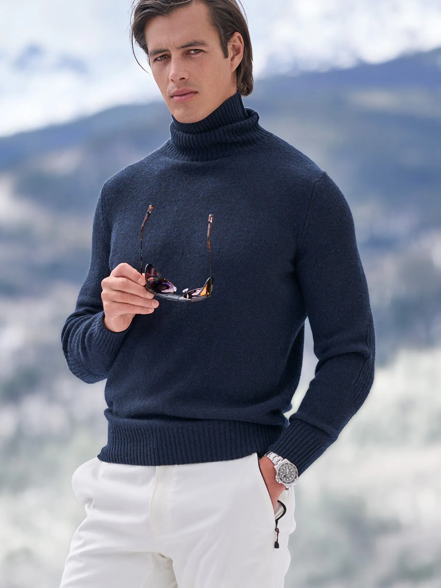 Cashmere Turtleneck Sweater