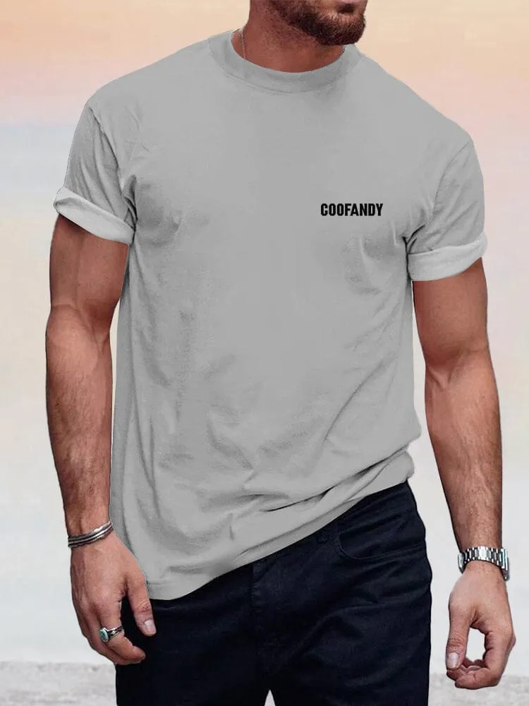 Casual Simple Logo T-shirt