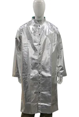 Chicago Protective Apparel 603-APBI 50” Coat 7 oz Aluminized PBI Blend | No Sales Tax