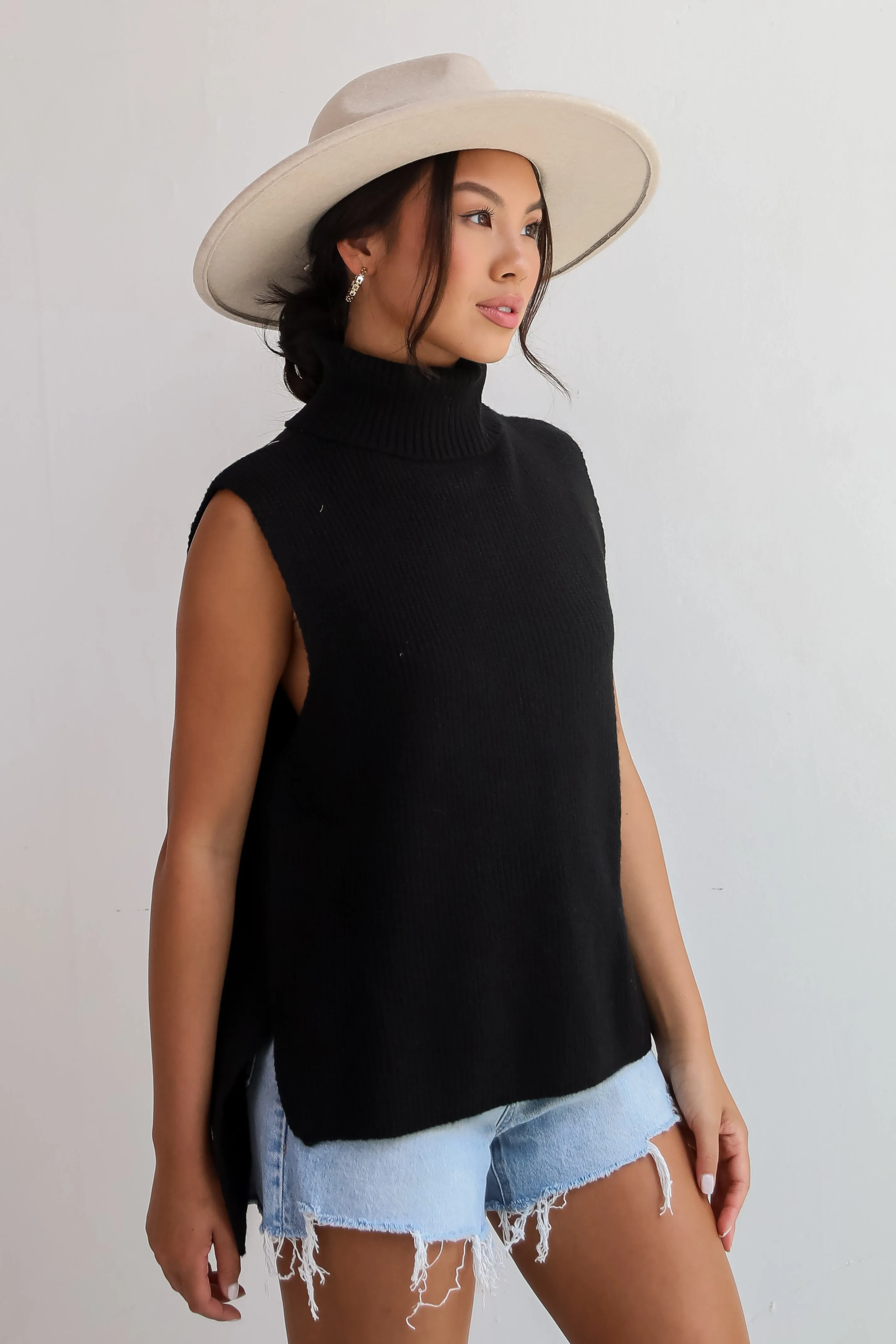 FINAL SALE - Sophisticated Ways Turtleneck Sweater Top