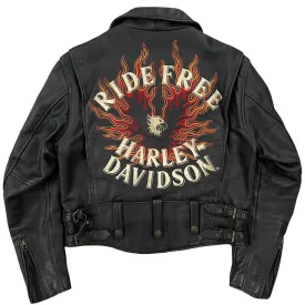 Harley Davidson Leather Biker Jacket