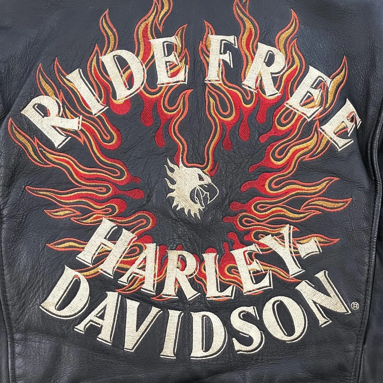 Harley Davidson Leather Biker Jacket