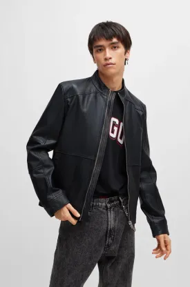 HUGO Leather Jacket - Lokis2