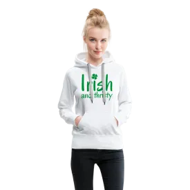 Irish & Thirsty Women’s Premium Hoodie