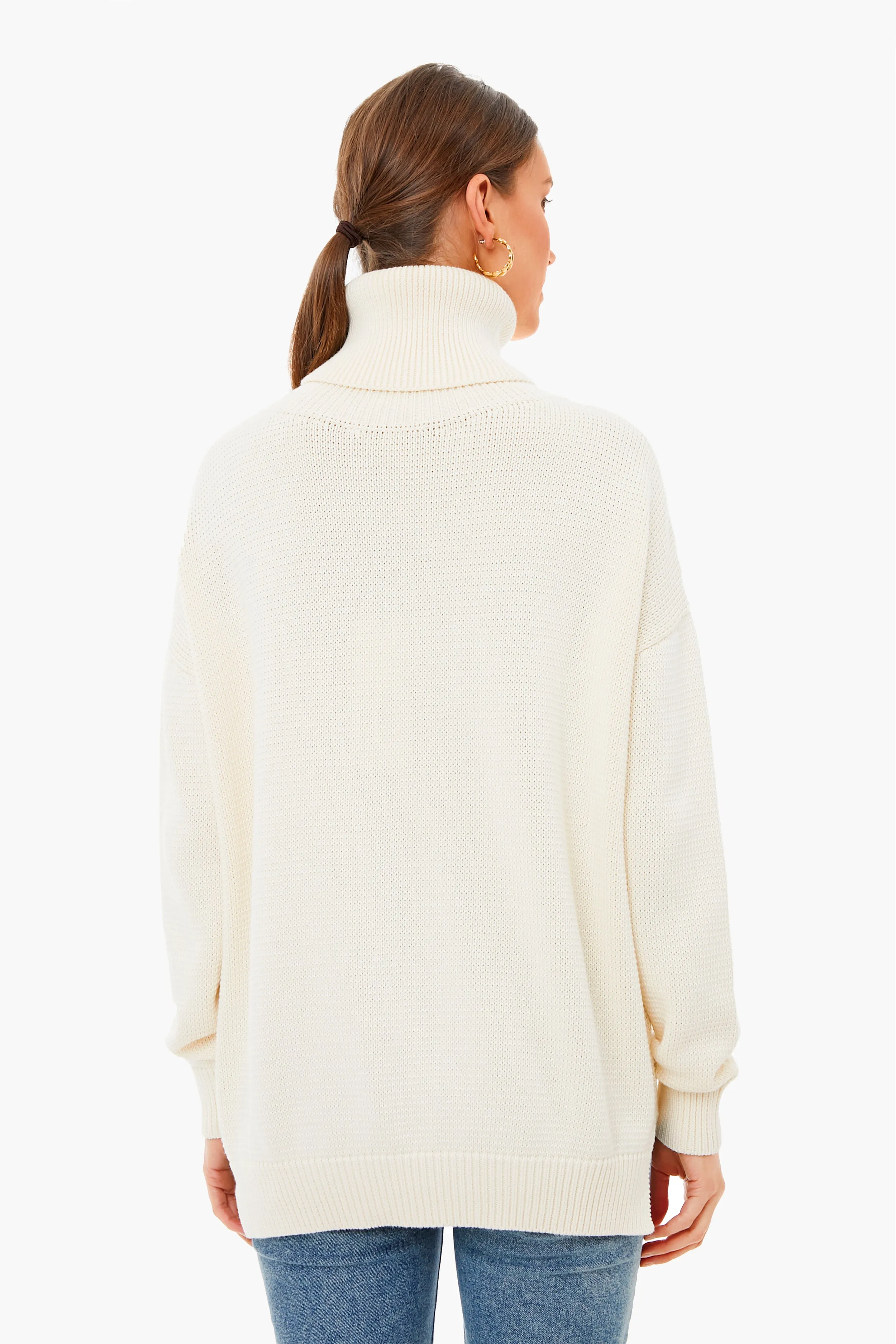 Ivory Carolyn Turtleneck Sweater