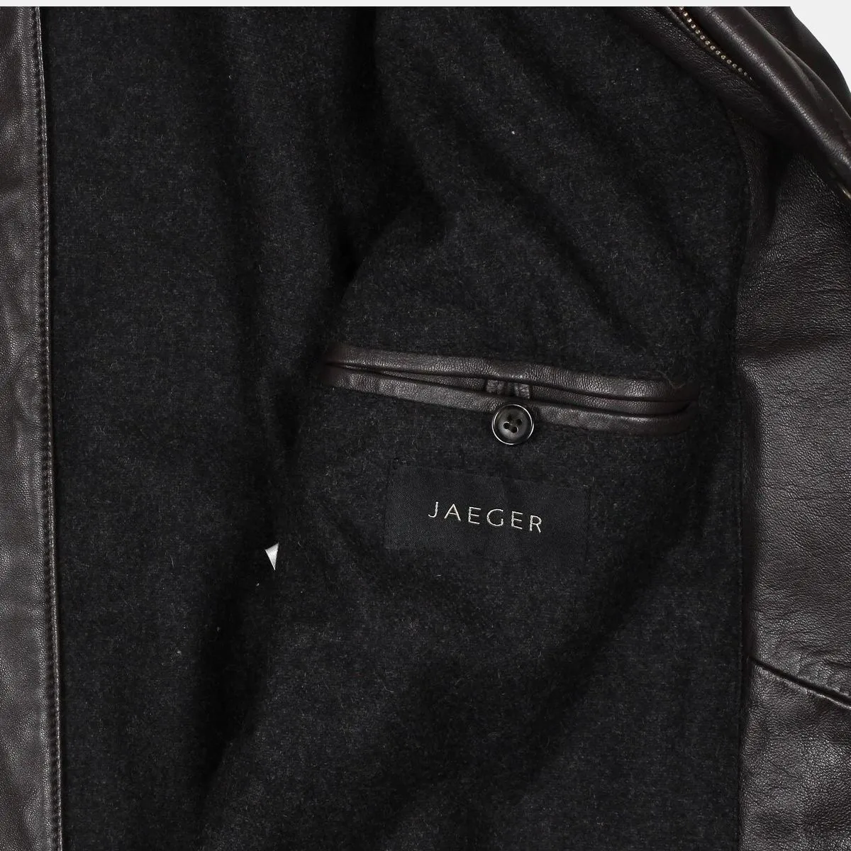 Jaeger Leather Coat