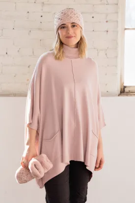 Jasmine Sweater Poncho (One-Size)