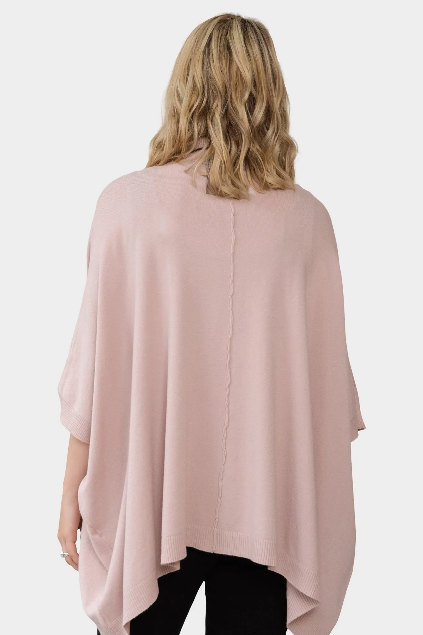 Jasmine Sweater Poncho (One-Size)