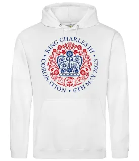 KING CHARLES III Official Coronation Front Printed Unisex Hoodie