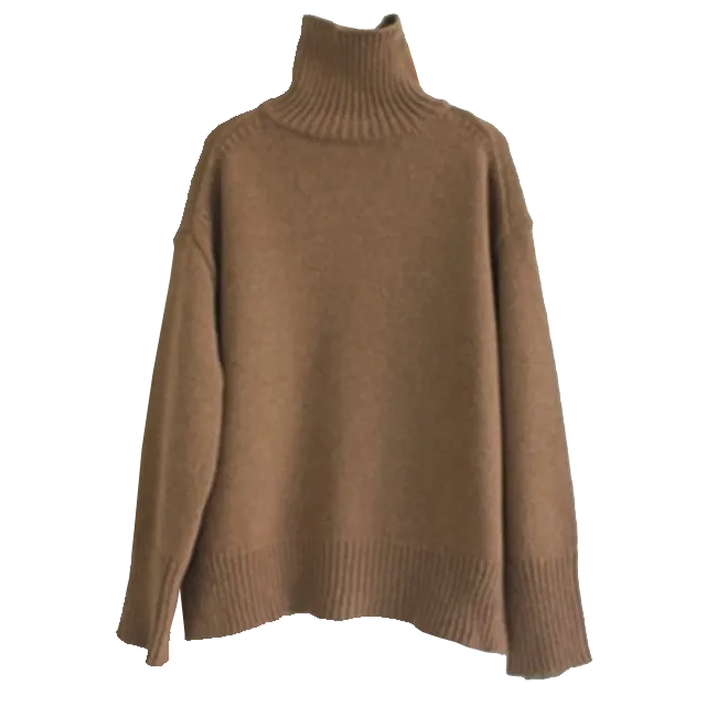 Knitted Turtleneck Pullover