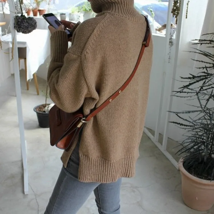 Knitted Turtleneck Pullover