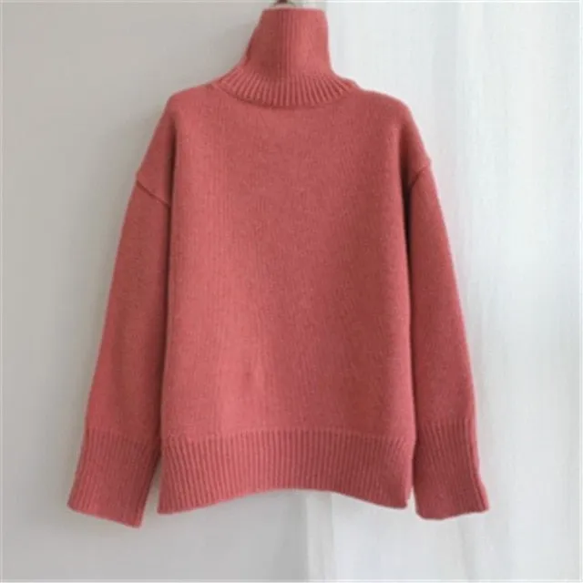 Knitted Turtleneck Pullover