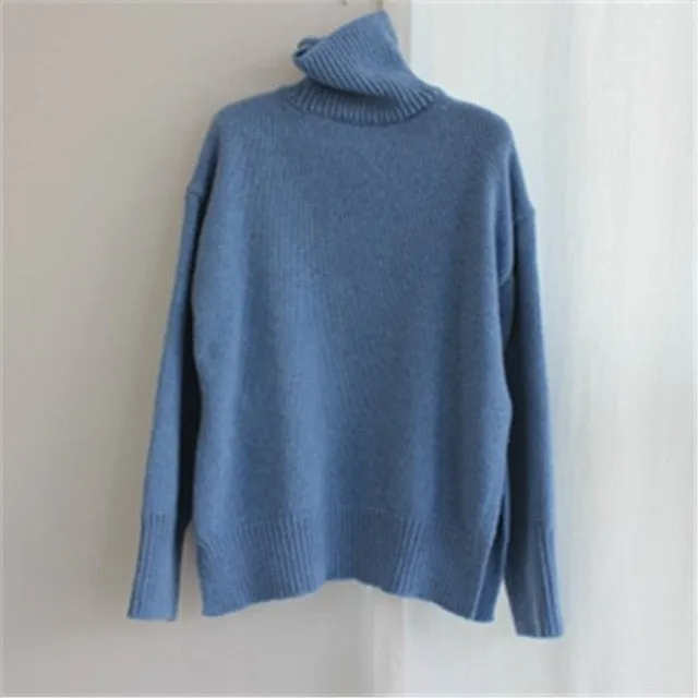 Knitted Turtleneck Pullover