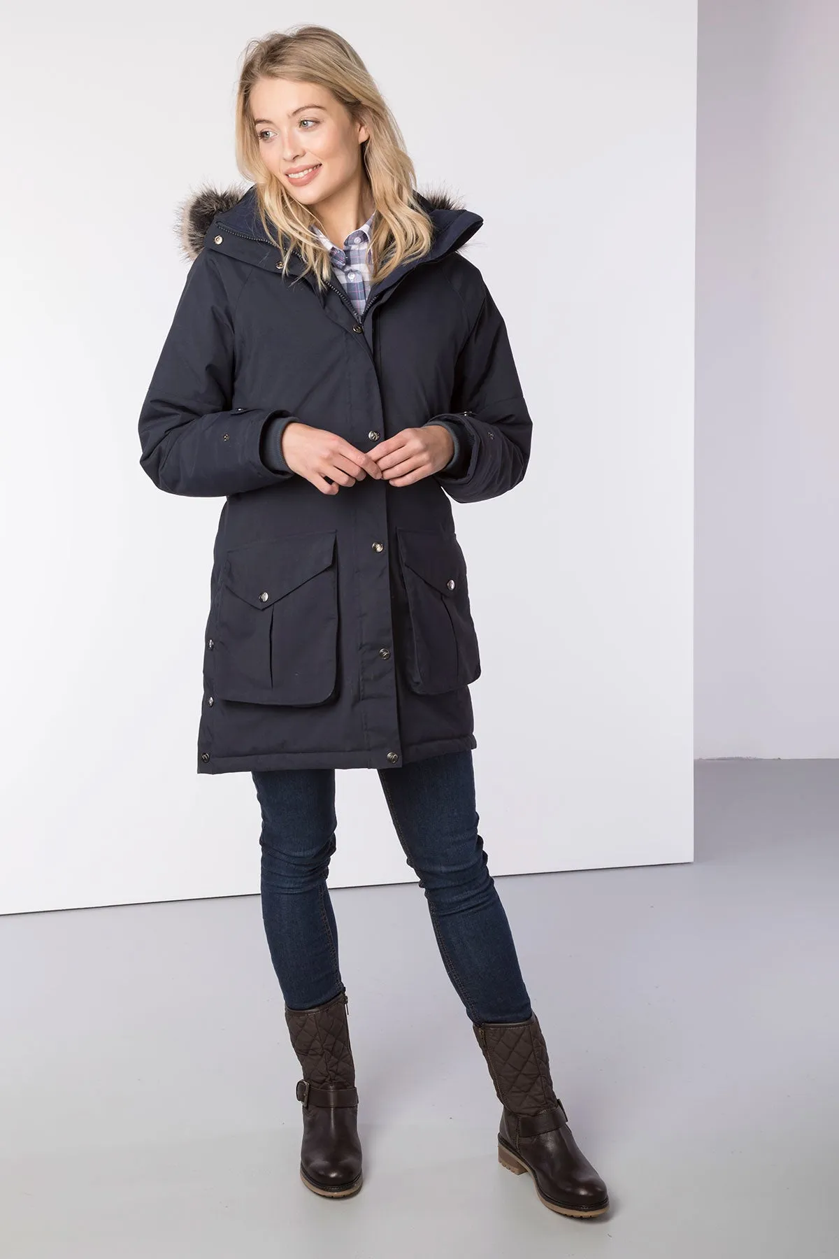 Ladies Long Winter Coat - Malham