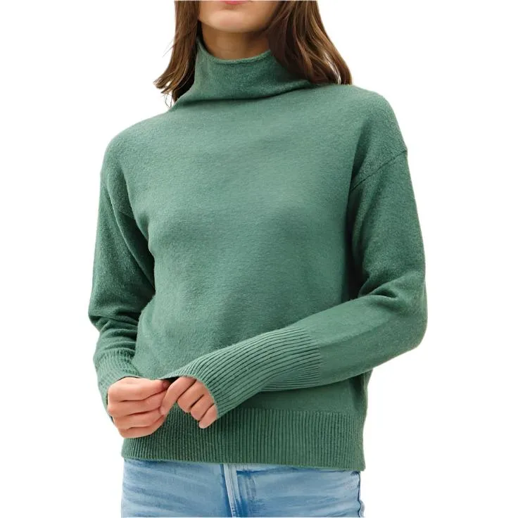 Light Pine Turtleneck Sweater