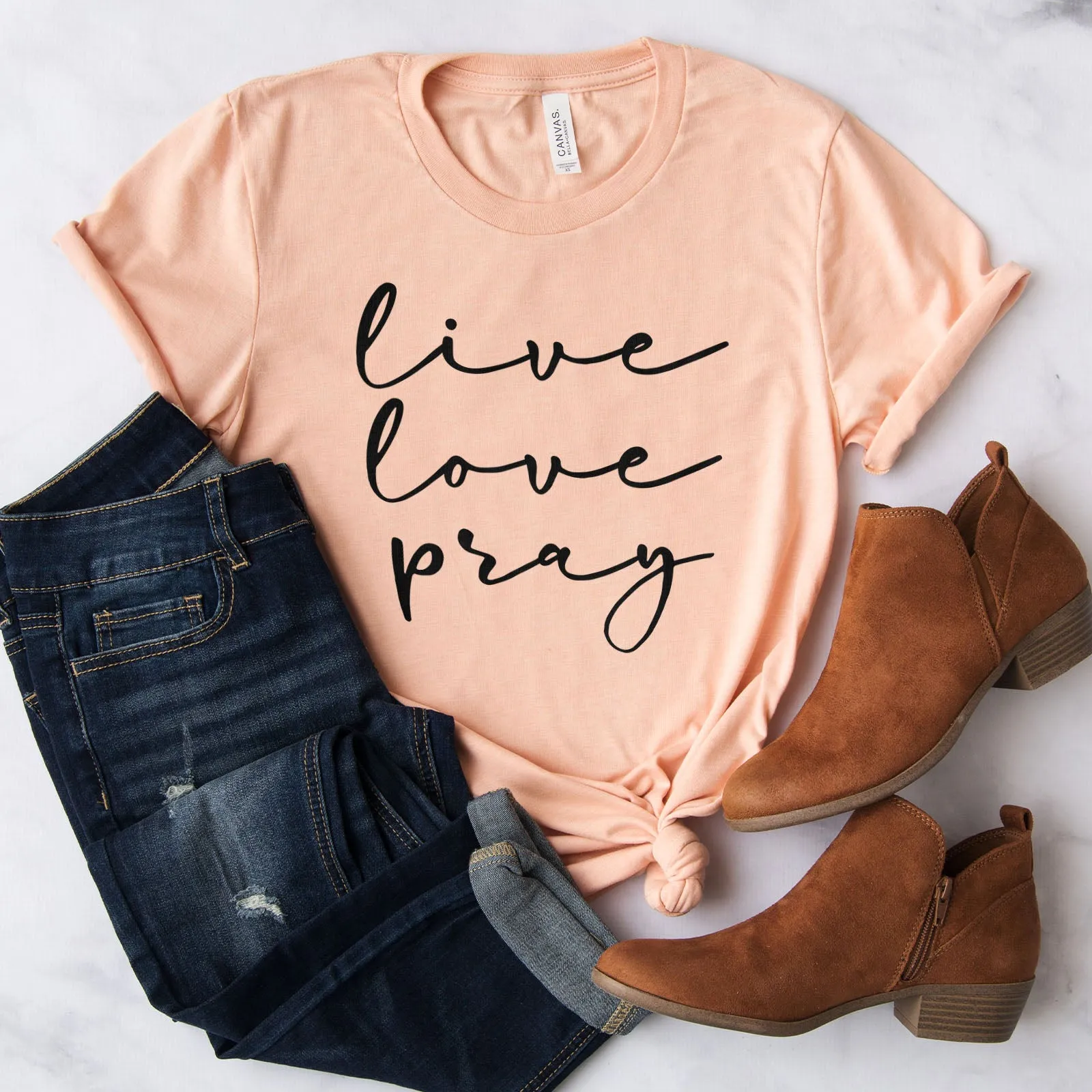 Live Love Pray Tee