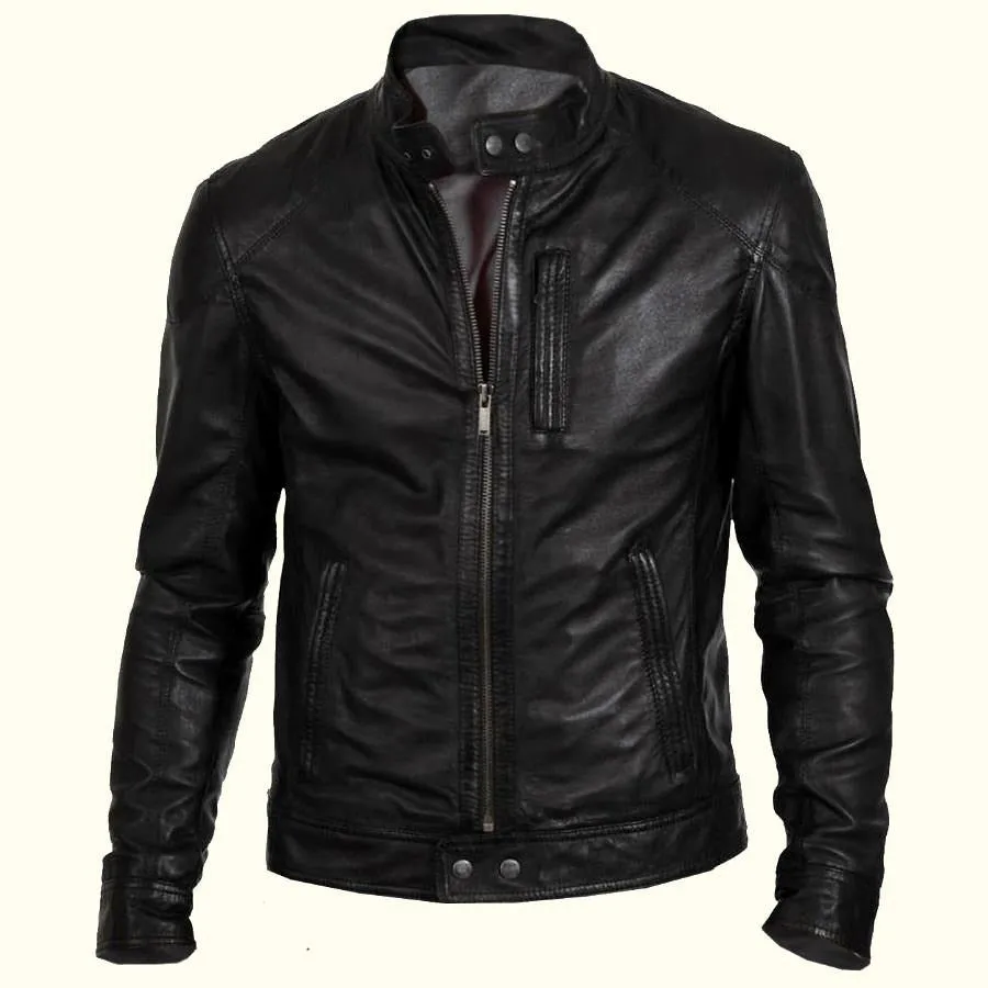 Motorcycle Leather Jacket