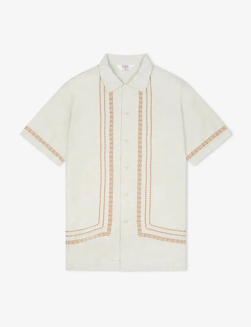 MR SIMPLE - Morocco SS Shirt Natural