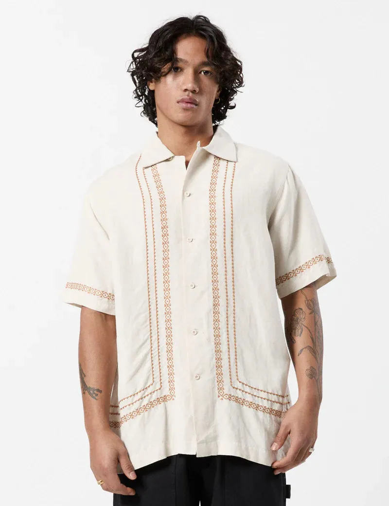 MR SIMPLE - Morocco SS Shirt Natural