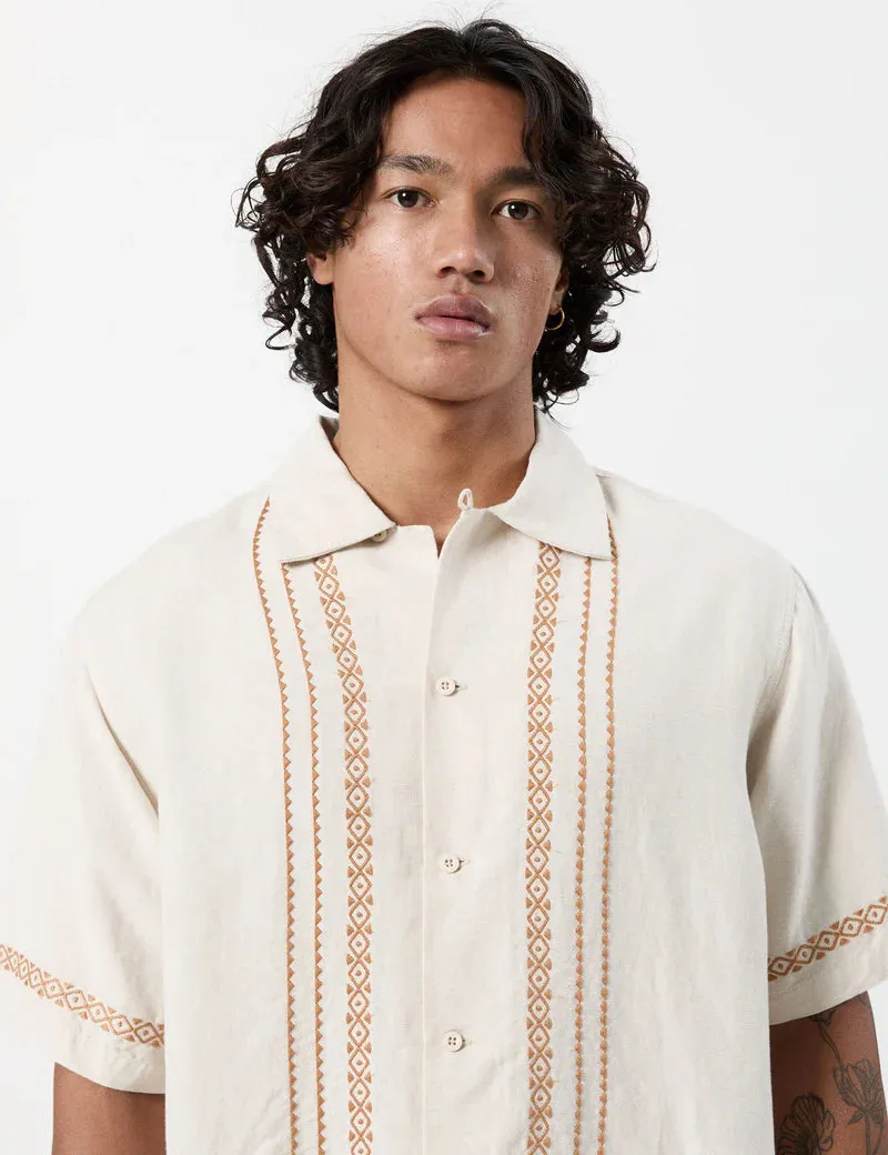 MR SIMPLE - Morocco SS Shirt Natural