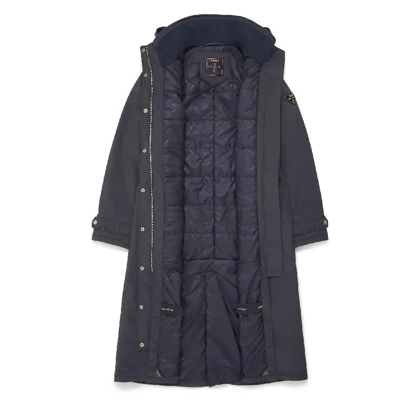 Musto x Fairfax & Favor Odyssey Primaloft Ladies Waterpoof Coat - Deep Well