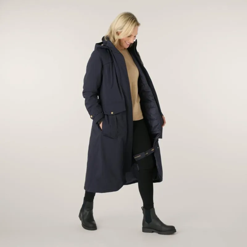 Musto x Fairfax & Favor Odyssey Primaloft Ladies Waterpoof Coat - Deep Well