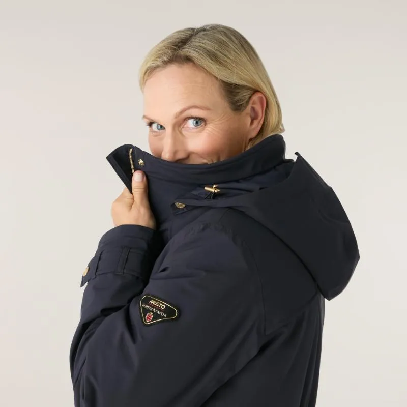 Musto x Fairfax & Favor Odyssey Primaloft Ladies Waterpoof Coat - Deep Well