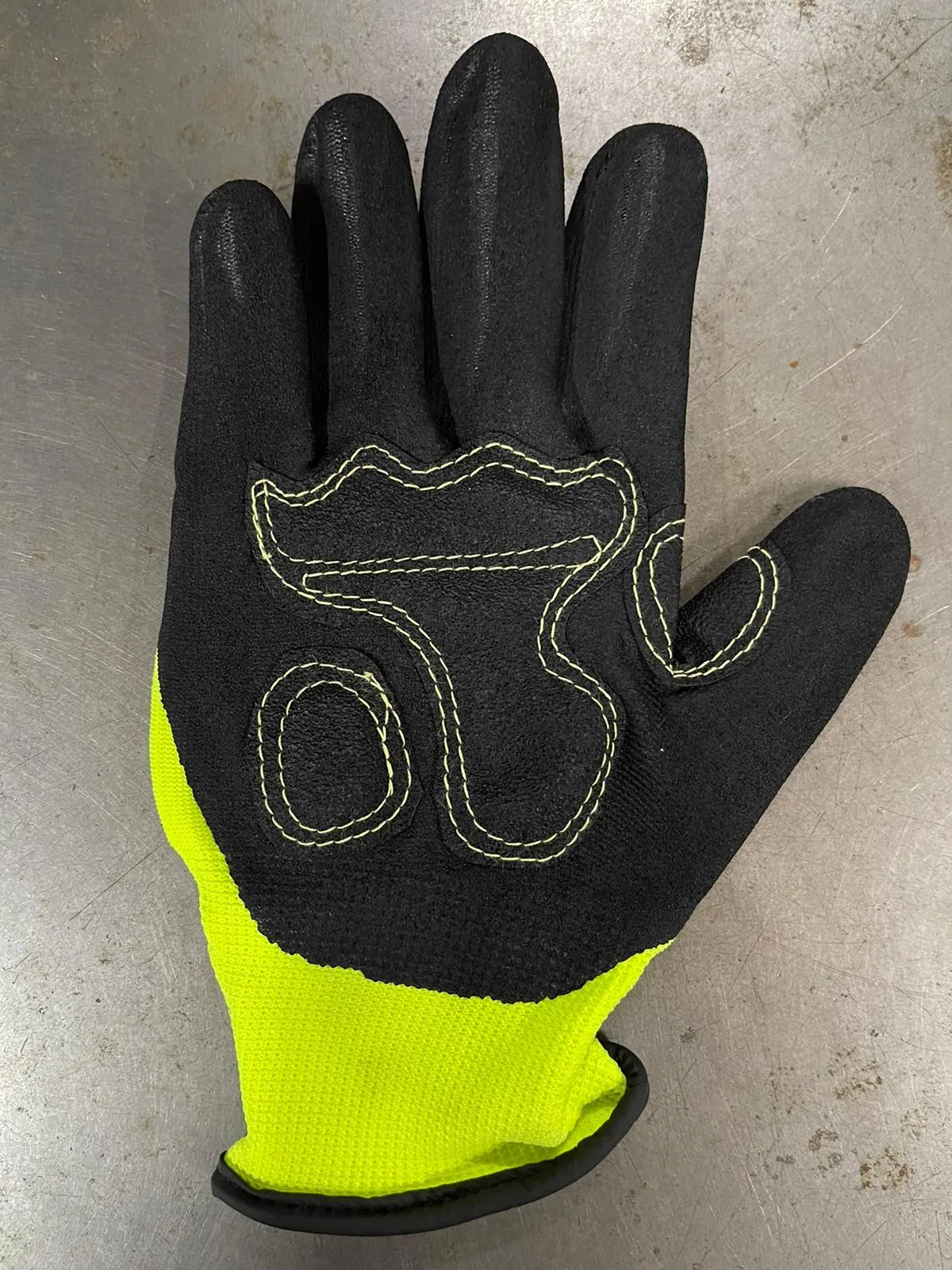 Osprey/Vistar Premium Green Coat Leather Glove 4544 Impact Glove | Model: GLOVE-IG-4544