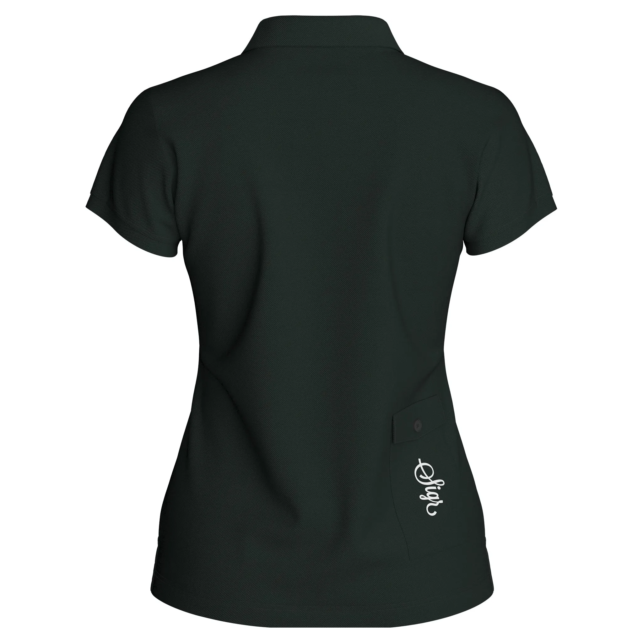 Pike Women's Dark Green Polo Shirt