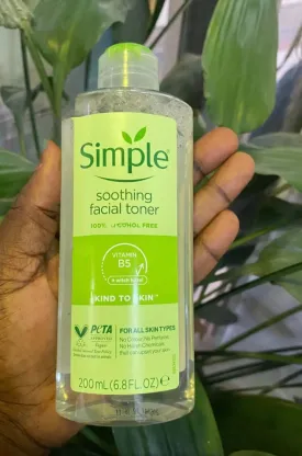 Simple Soothing Facial Toner