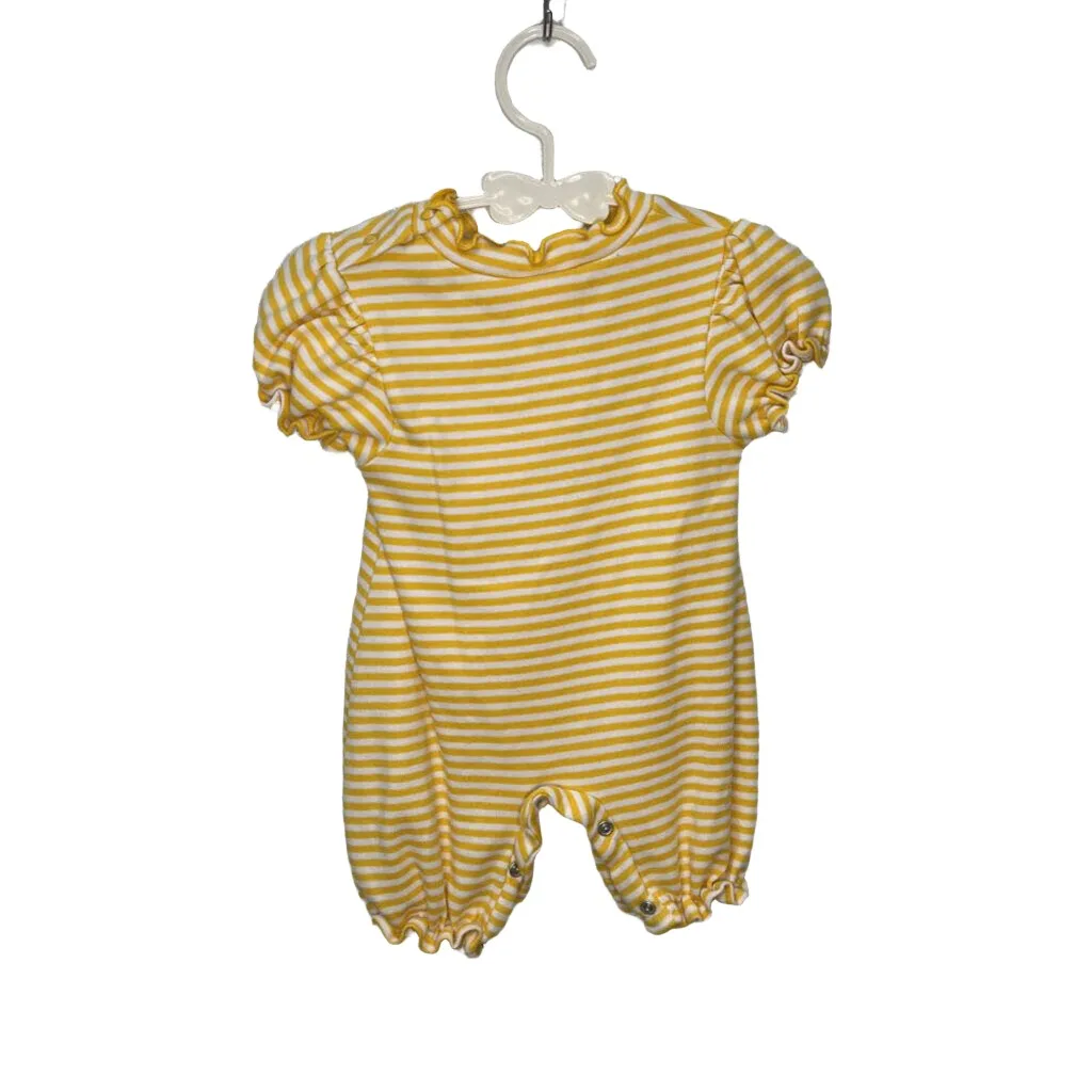 SS Striped Romper / M