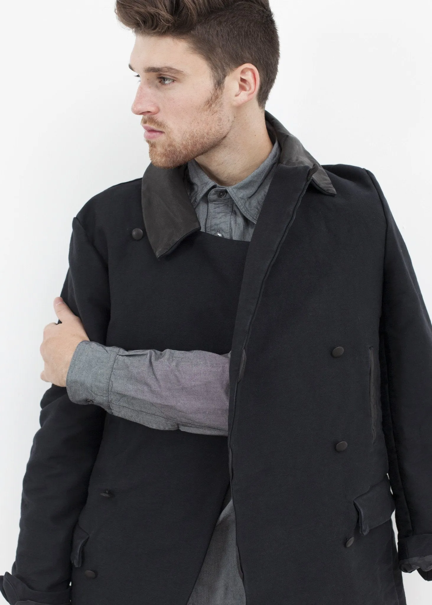 Taban Coat in Black