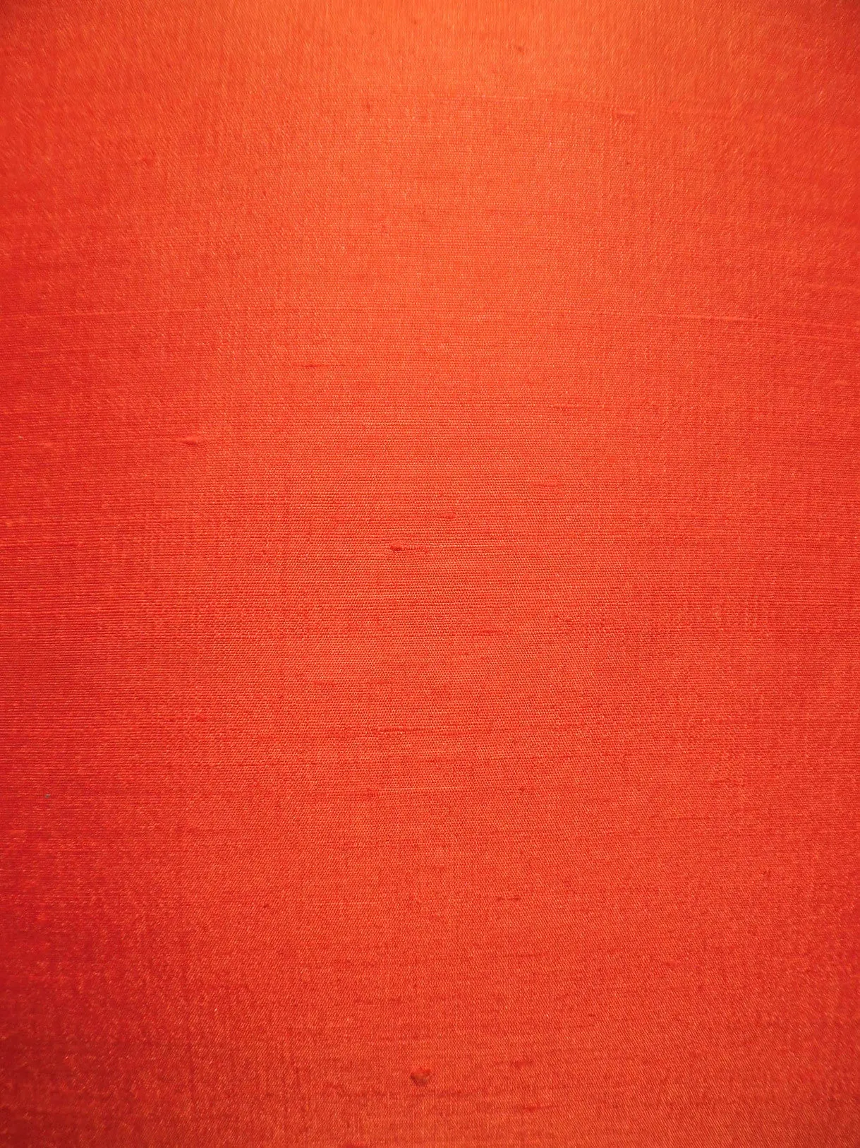 Thai Silk Solid Pillow Hot Orange