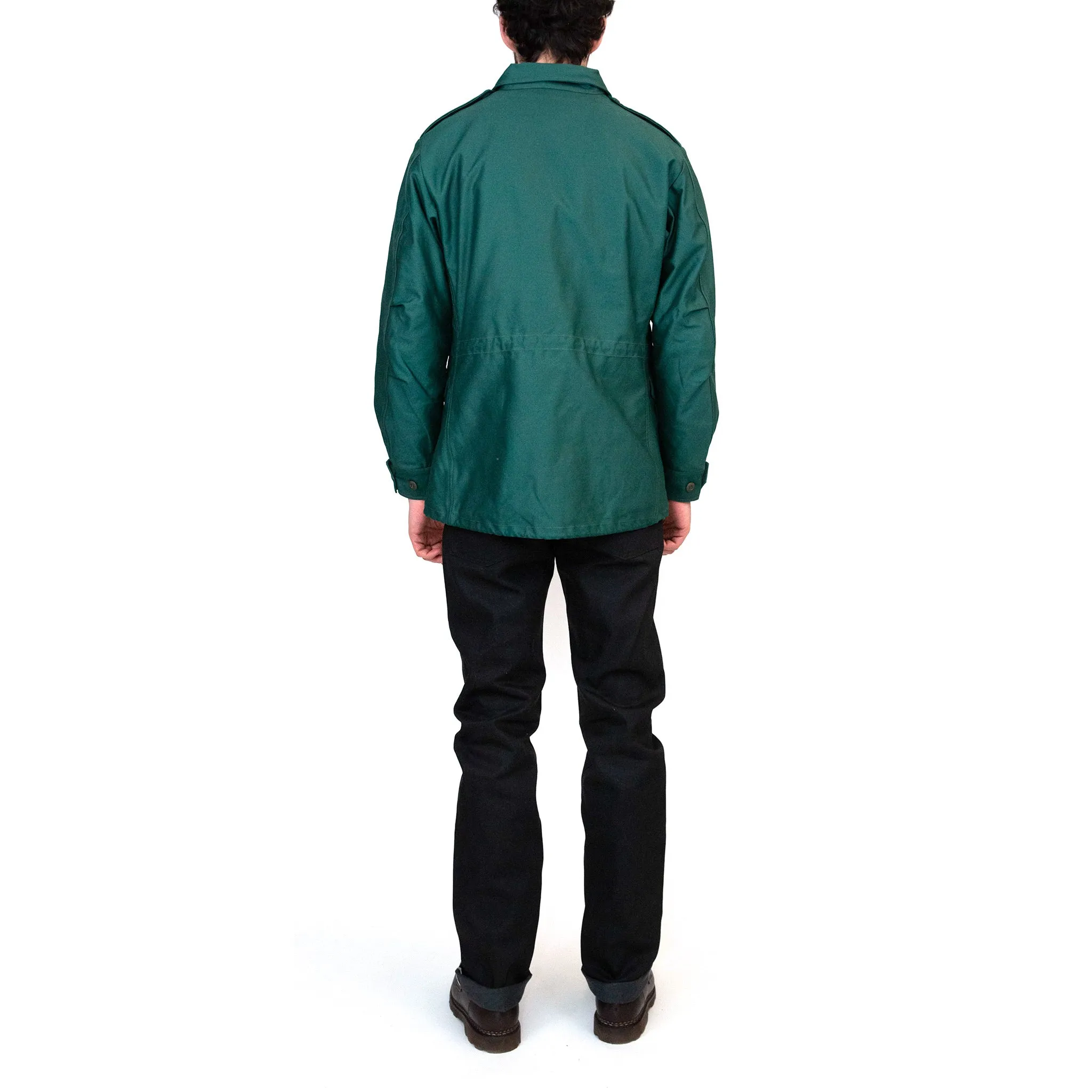 The Real McCoy's MJ21007 Coat, Man's, Cotton Wind Resistant Aggressor Green