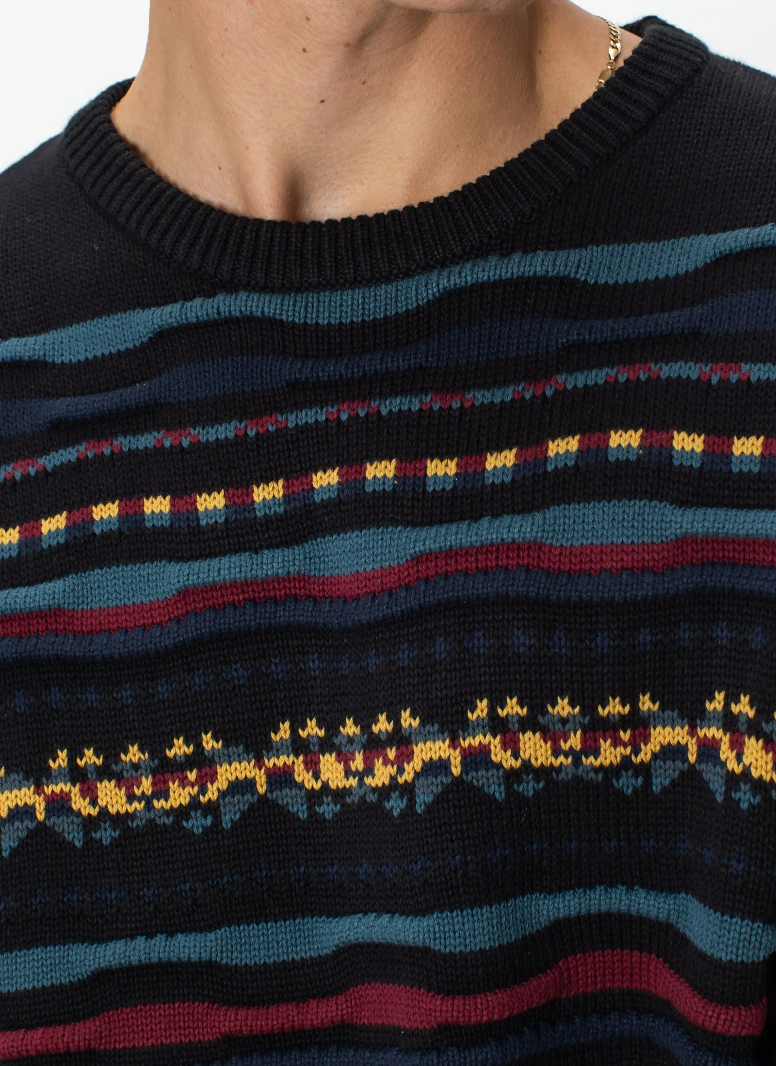 Vintage Knit Black