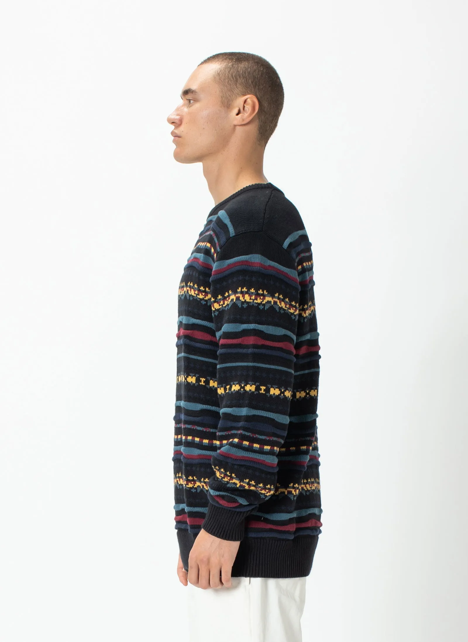 Vintage Knit Black