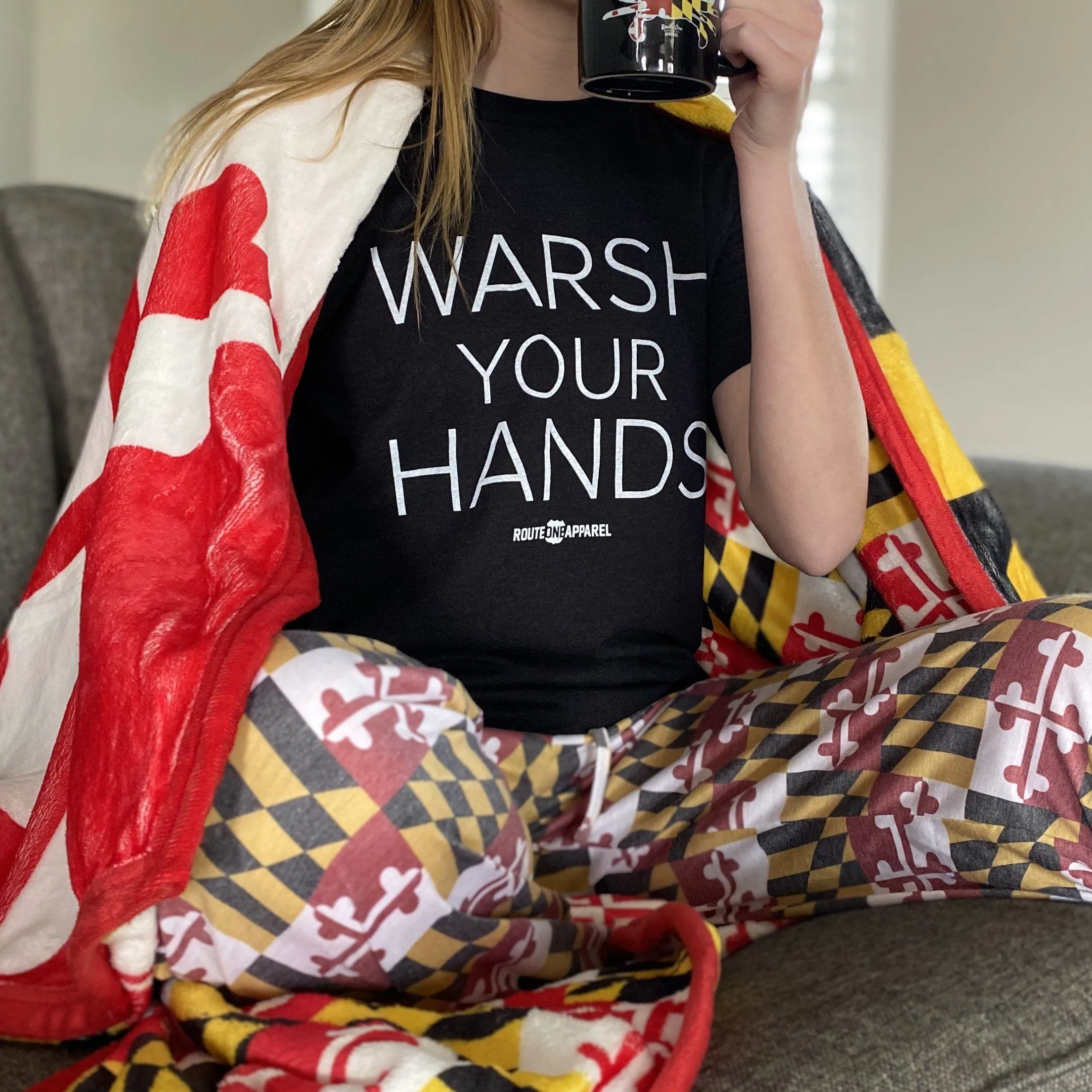 Warsh Your Hands (Black) / Shirt