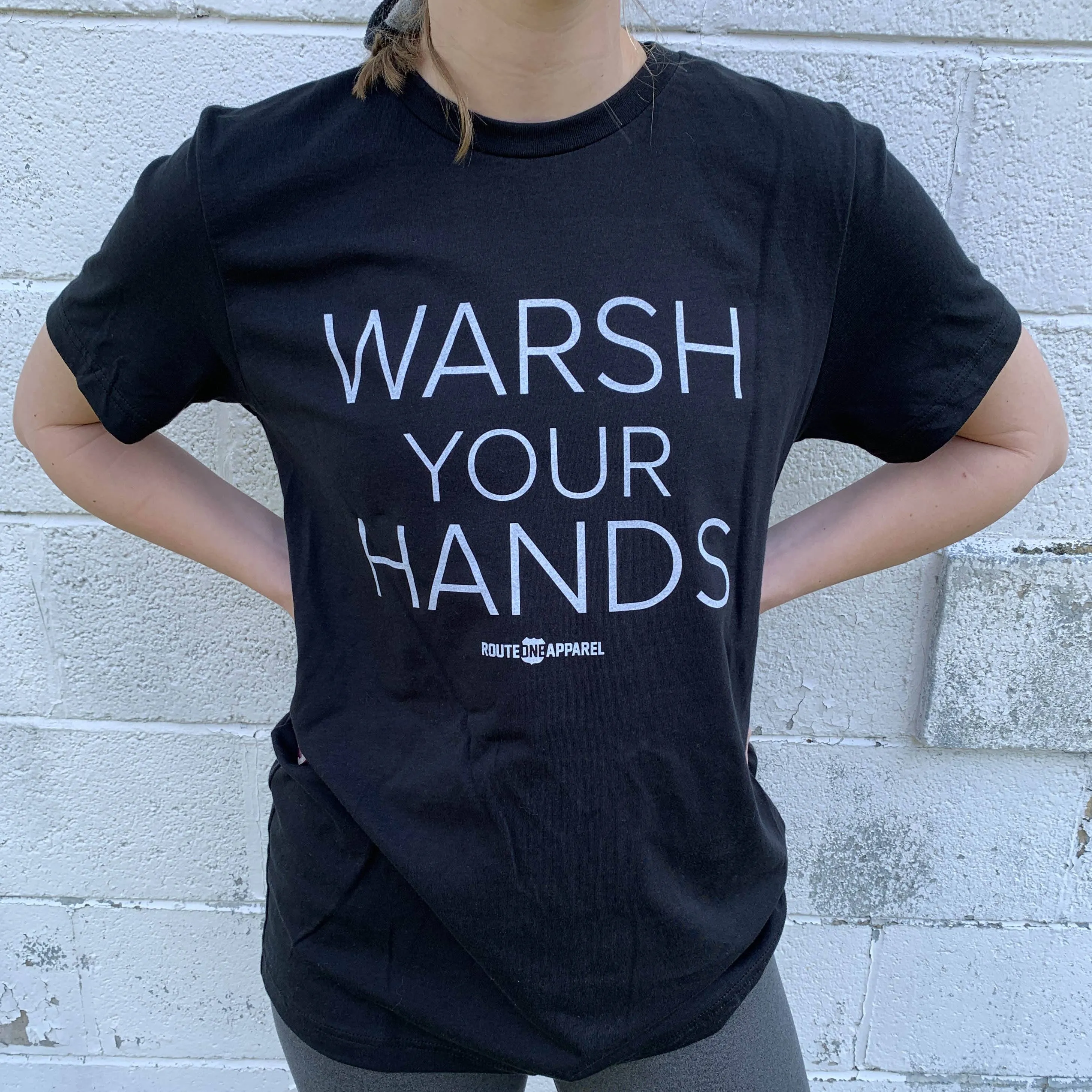 Warsh Your Hands (Black) / Shirt