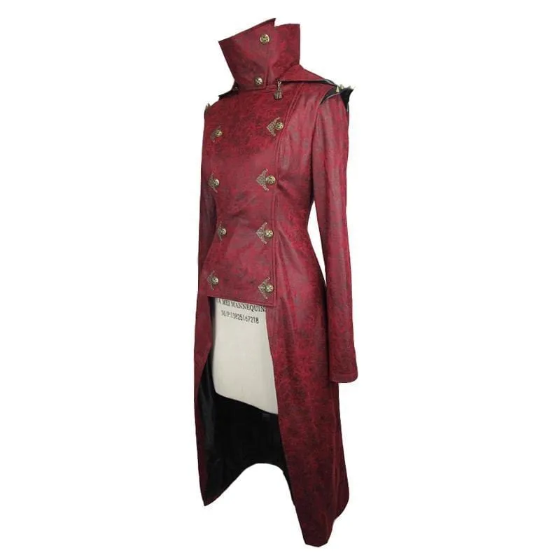 Women's Medieval style Military Overcoat